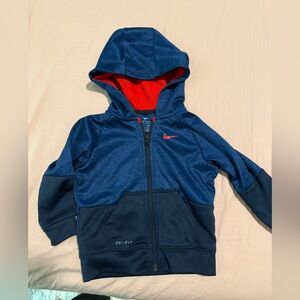 Kids Blue Nike Dri-FIT Hoodie